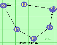 Route >5120m Route >5120m